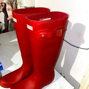 Hunter Rain Boots size 10